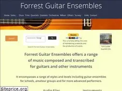 Sites similar to forrestguitarensembles.co.uk
