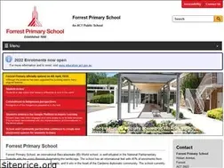 Sites similar to forrestps.act.edu.au