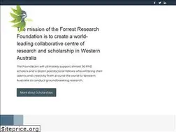 Sites similar to forrestresearch.org.au