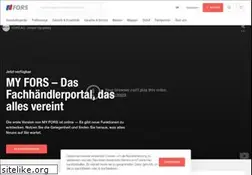 Sites similar to fors.ch