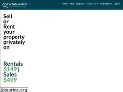Sites similar to forsaleorrentbyowner.com.au