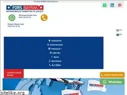 Sites similar to forsbayrak.com