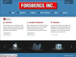 Sites similar to forsbergs.com