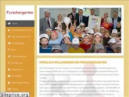 Sites similar to forschergarten.de