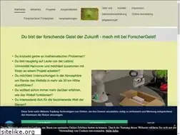 Sites similar to forschergeist-ev.de