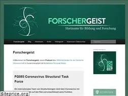 Sites similar to forschergeist.de