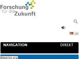 Sites similar to forschung-fuer-die-zukunft.de