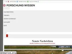 Sites similar to forschung-und-wissen.de