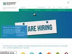 Sites similar to forschungsfabrik-mikroelektronik.de