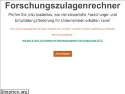 Sites similar to forschungszulagenrechner.de