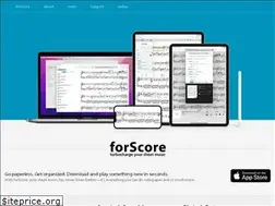 Sites similar to forscoreapp.com