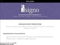 Sites similar to forsigno.hu
