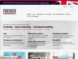 Sites similar to forskerforbundet.no