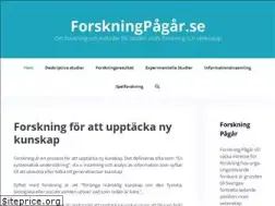 Sites similar to forskningpagar.se