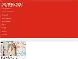 Sites similar to forskningsparken.no