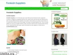Sites similar to forskolinsuppliers.com
