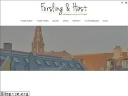 Sites similar to forslinghost.dk