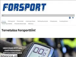 Sites similar to forsport.fi