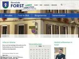 Sites similar to forst-baden.de