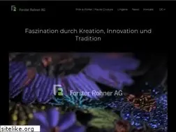 Sites similar to forsterrohner.com