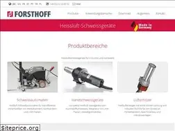 Sites similar to forsthoffwelding.com