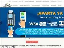 Sites similar to forsua.com.mx