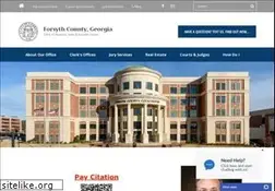 Sites similar to forsythclerk.com