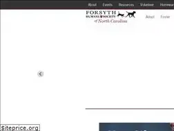 Sites similar to forsythhumane.org