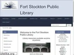 Sites similar to fort-stockton.lib.tx.us