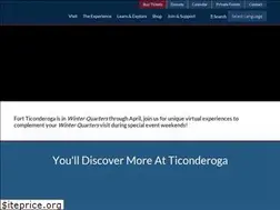 Sites similar to fort-ticonderoga.org