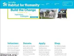 Sites similar to fortcollinshabitat.org