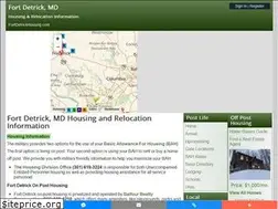 Sites similar to fortdetrickhousing.com