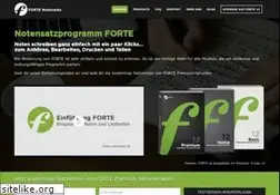 Sites similar to forte-notensatz.de