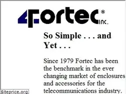Sites similar to fortec.com