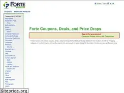 Sites similar to fortecoupons.com