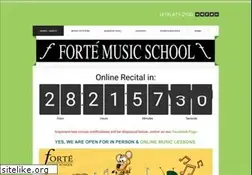 Sites similar to fortemusicandarts.com