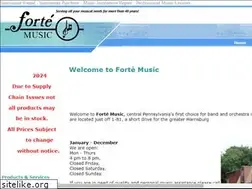 Sites similar to fortemusicpa.com