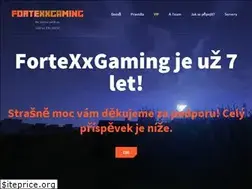 Sites similar to fortexxgaming.cz