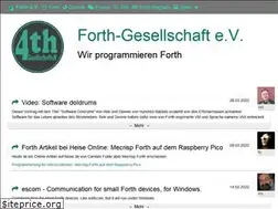 Sites similar to forth-ev.de