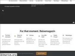 Sites similar to forthatmoment.de