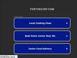 Sites similar to forthechef.com
