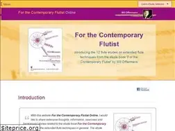 Sites similar to forthecontemporaryflutist.com
