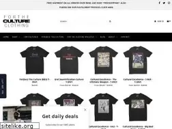 Sites similar to forthecultureclothing.com