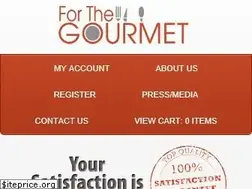 Sites similar to forthegourmet.com