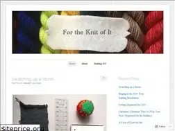 Sites similar to fortheknitofit.wordpress.com