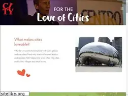 Sites similar to fortheloveofcities.com