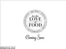 Sites similar to fortheloveoffood.ca
