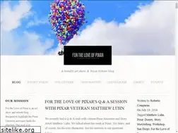 Sites similar to fortheloveofpixar.com