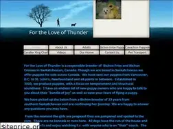 Sites similar to fortheloveofthunder.com