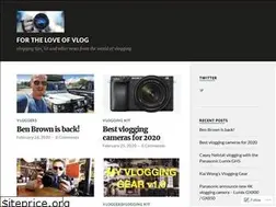 Sites similar to fortheloveofvlog.wordpress.com